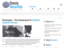 Tablet Screenshot of omniasecuritas.com